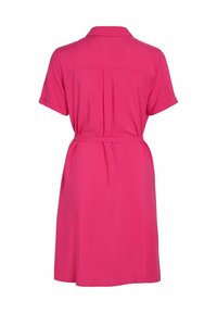 VILA VIPAYA S S NOOS - Srajčna obleka - pink yarrow