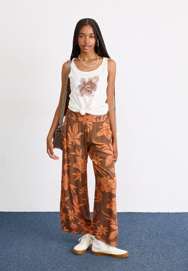 MIDNIGHT AVENUE - Trousers - nectarine hula4