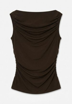 Vero Moda, TOP AWANNE TOP - Débardeur - chocolate brown