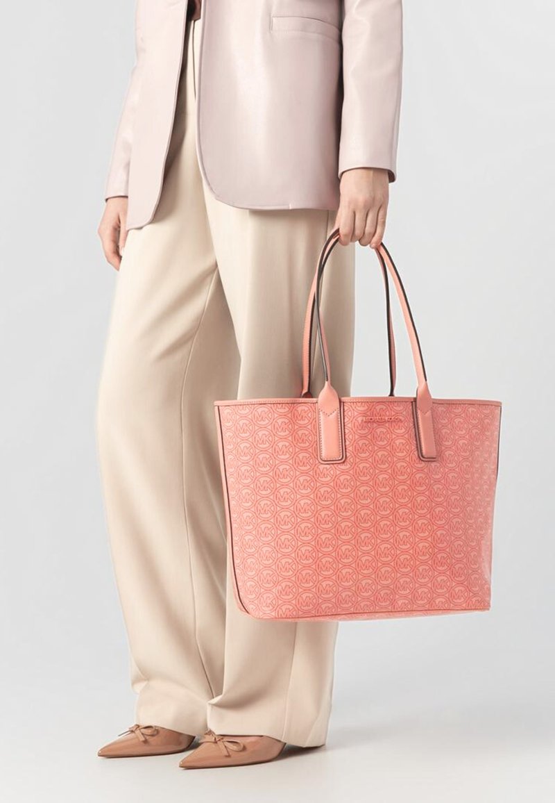 MICHAEL Michael Kors JODIE SMALL LOGO - Håndtasker - sherbert