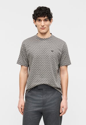 Tričko s potlačou - moon/anthracite