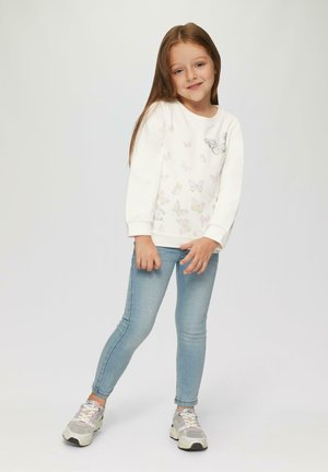 s.Oliver MIT SUBLIMATION  - Sweater - ecru