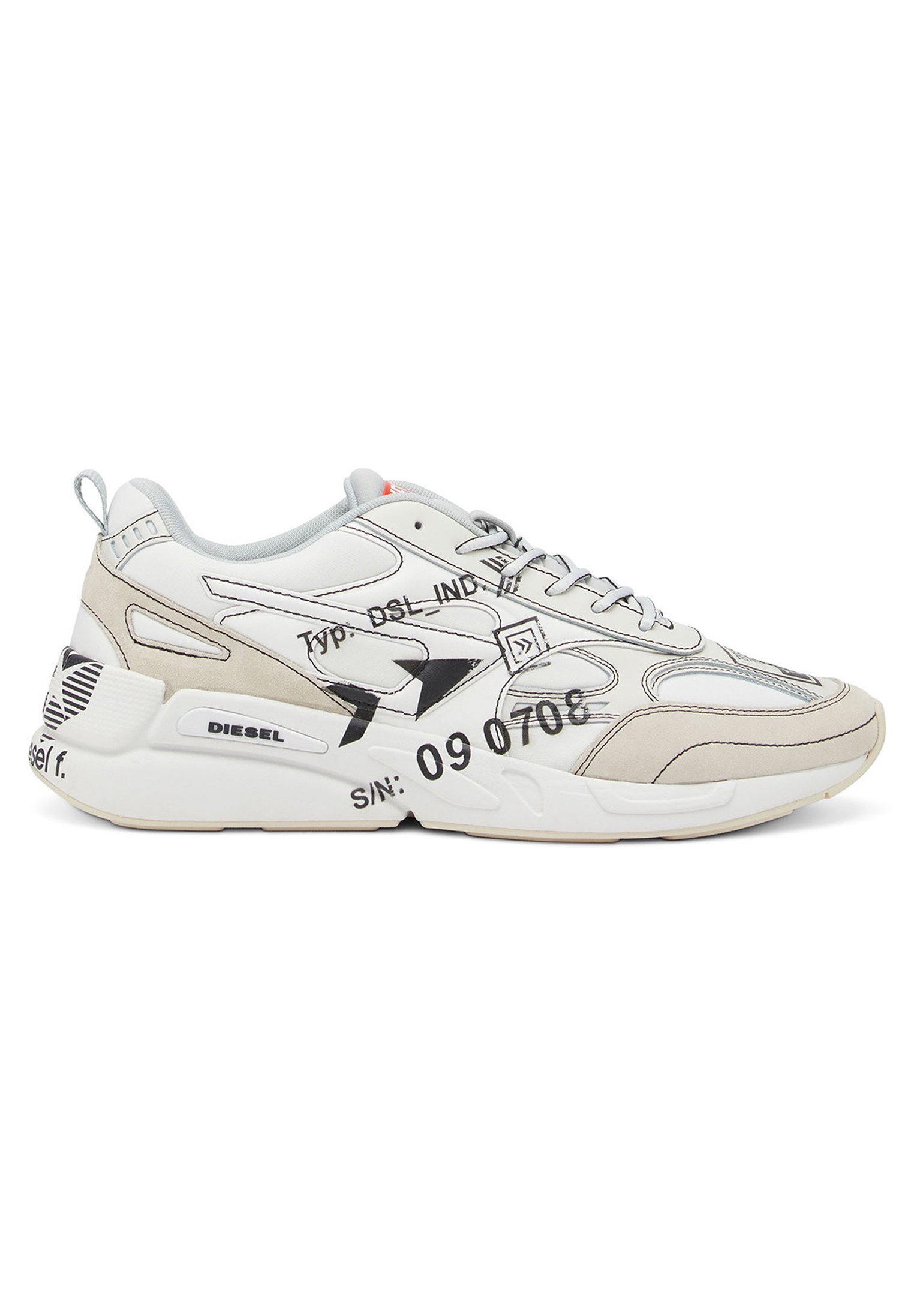 Diesel Sneakers laag - white/wit - Zalando.nl