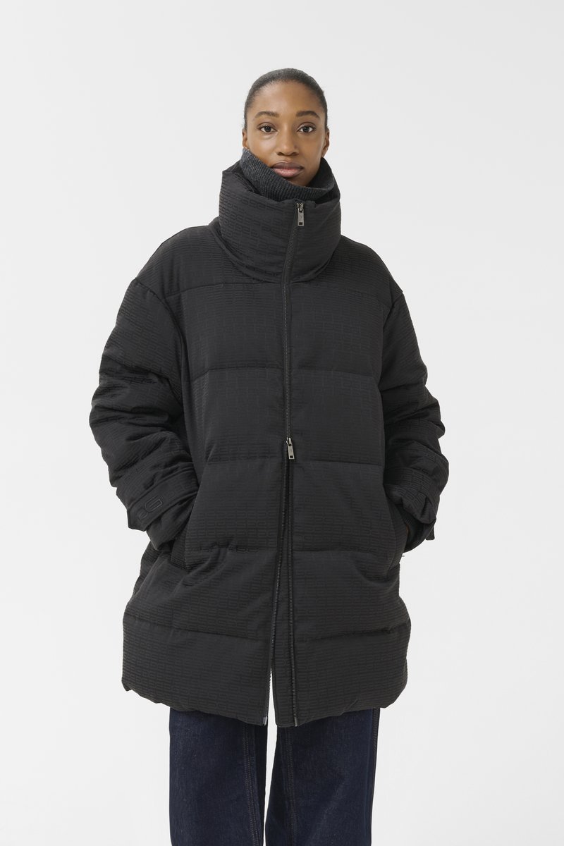 Gestuz NANSI PUFFER - Abrigo de invierno - black