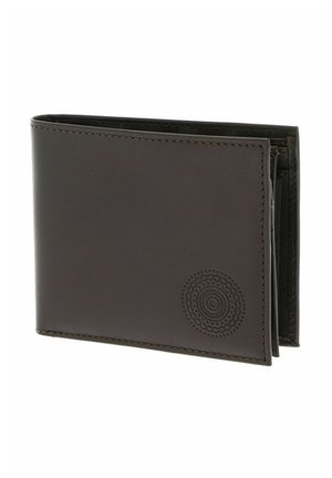 oxmox Portefeuille - circle bloom embossed brown