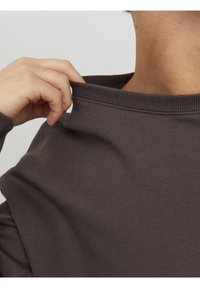 Jack & Jones JJESTAR CREW NECK - Sudadera - seal brown