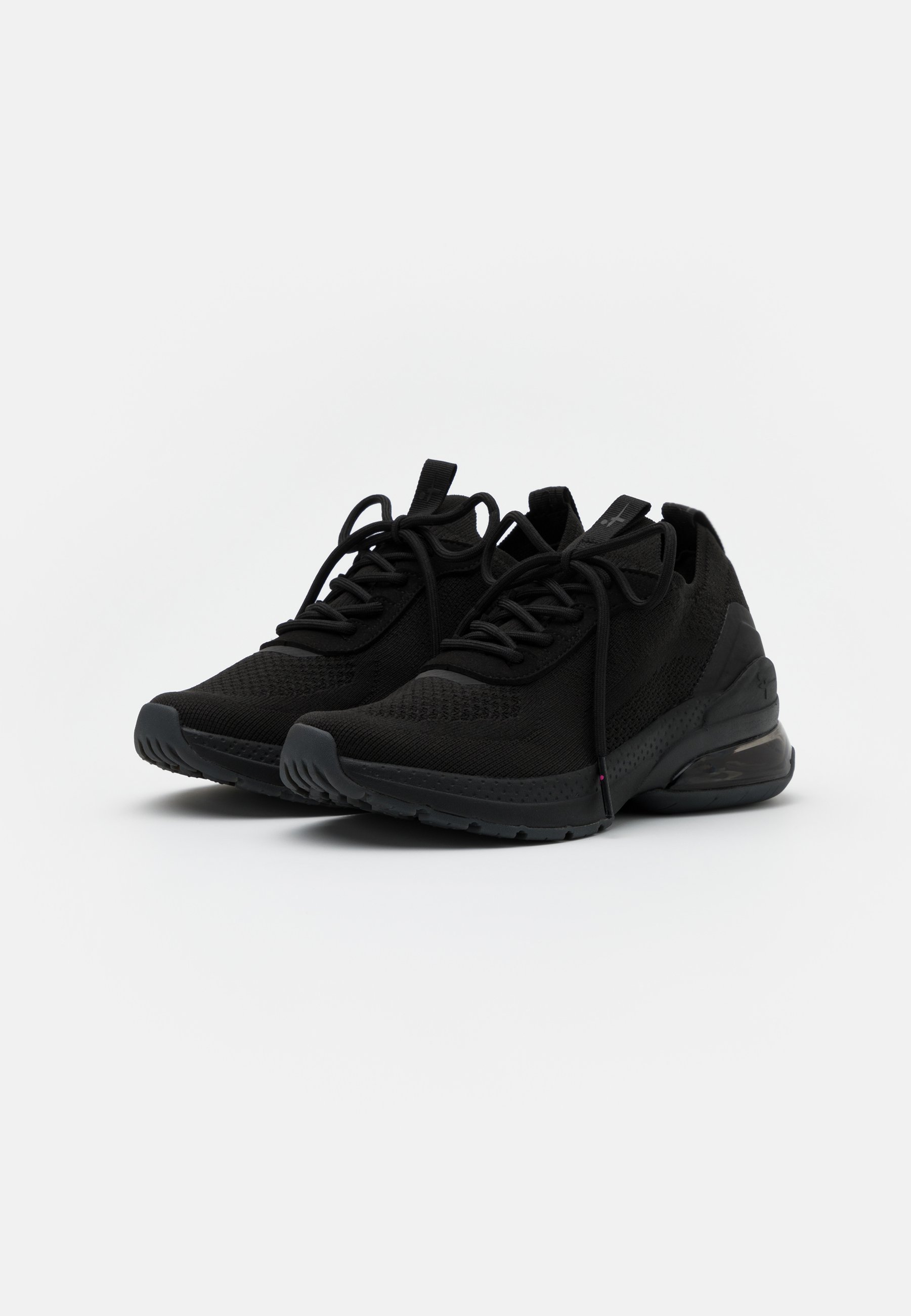 Tamaris Fashletics LACE UP - Trainers - black - Zalando.de