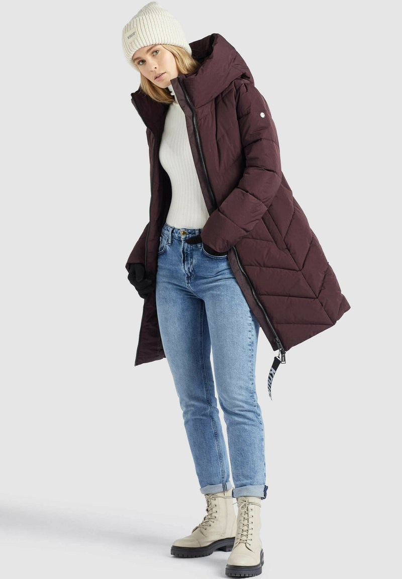 Damen Parkas | khujo SUVA Wintermantel weinrot/bordeaux - UX67161 Damen Parkas | khujo SUVA Wintermantel weinrot/bordeaux - UX67161