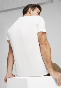 Puma LOGO - Trükipildiga T-särk - puma white