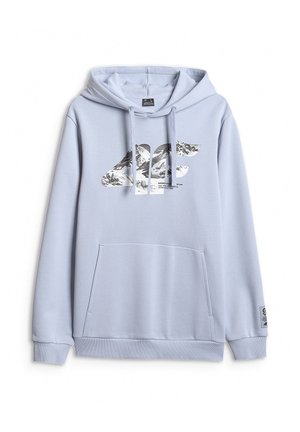 4F, 4F BLUZA DRESOWA NIEROZPINANA Z KAPTUREM MĘSKA - Hoodie - light blue