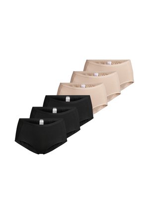 6 PACK - Slip - schwarz/beige