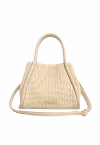 Lipsy MEDIUM WEAVE  - Håndtasker - cream
