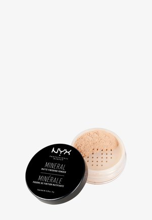 NYX PROFESSIONAL MAKEUP MINERAL FINISHING POWDER - MINERALISCHES, LOSES PUDER ZUM FIXIEREN DES MAKEUPS, MATTES FINISH, SHADE: LIGHT/MEDIUM - Pudder - 1 light-medium