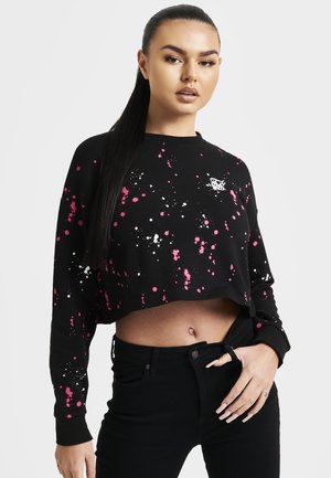 PAINT SPLATTER - Mikina - black