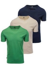 Non sélectionné, green beige navy blue