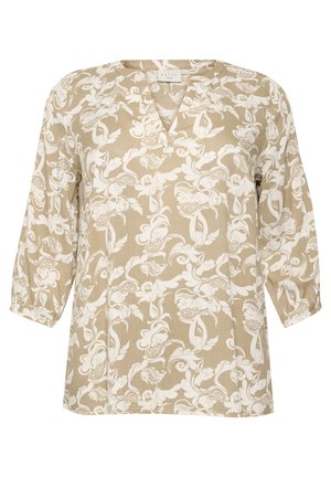 CLAIRA  - Bluse - brown chalk paisley print