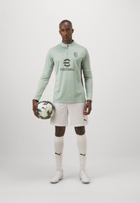 Puma AC MILAN TRAINING 1/4 ZIP - Club wear - green fog/fresh mint