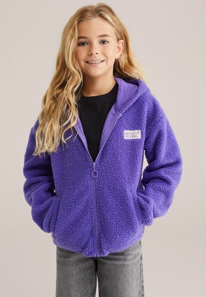 WE Fashion Fleecejas - purple