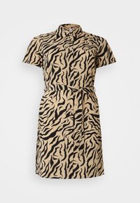 CARLUX LIFE SHIRT DRESS - Robe chemise - beige