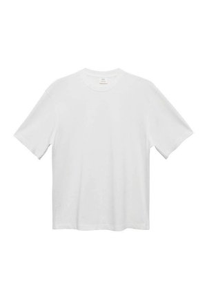 Mango Základné tričko - off white
