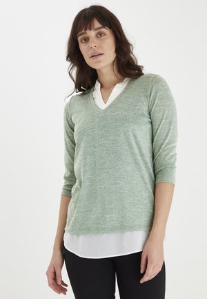 FRVEREXAN 1 PULLOVER - Maglione - lilypad melange