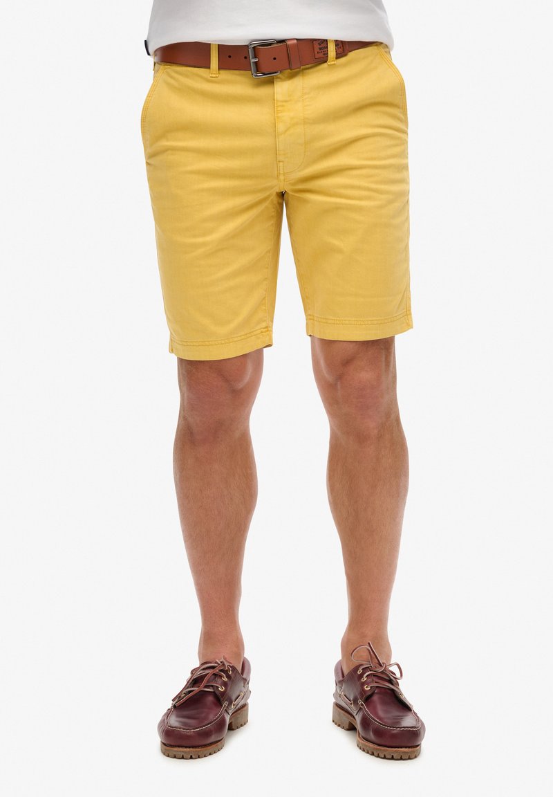Superdry & Co OFFICER - Shorts - cornsilk yellow