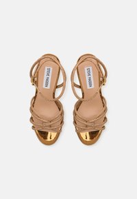 Steve Madden KAILYN - Sandali z visoko peto - bronze
