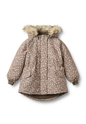 Wheat, JACKET MATHILDE - Veste imperméable - dry wood snow flowers