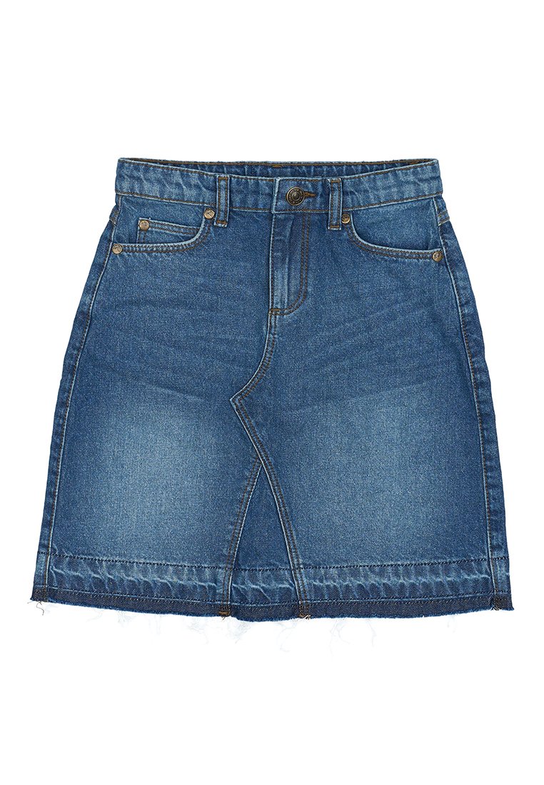 The New Jeansrok blauw The New Jeansrok blauw