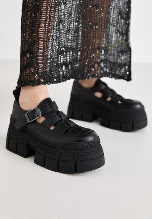 GOSPHER FISHER - Platform heels - black