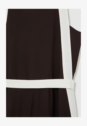 Reiss REGULAR FIT - SALMA - BLOCK WIDE-LEG - Kombinezonas - chocolate cream