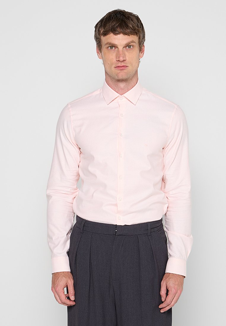 Calvin Klein Zakelijk overhemd donkerroze Calvin Klein Zakelijk overhemd donkerroze