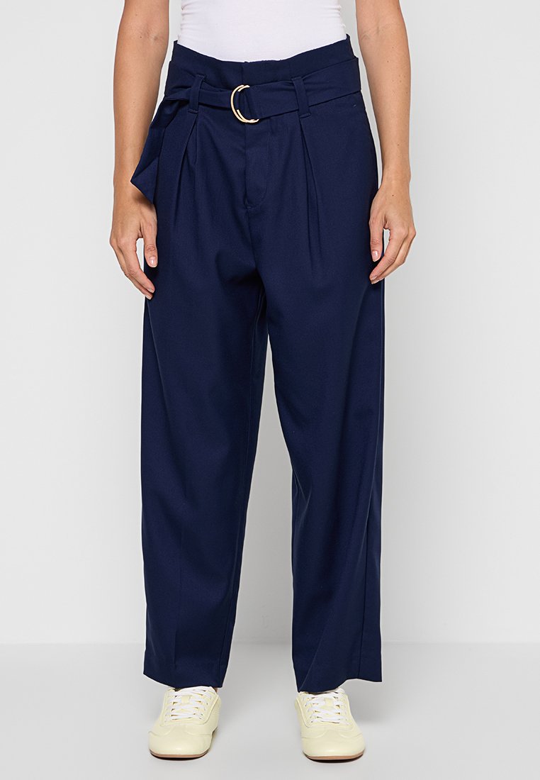 Scotch & Soda Broek donkerblauw