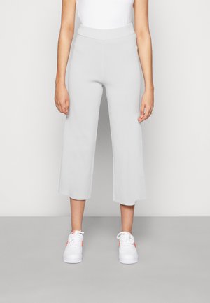 SASKIA TROUSERS - Calças - pearl blue
