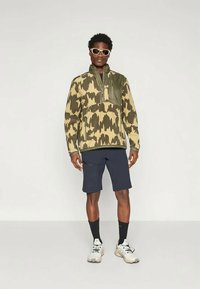 Salomon CHROMA  - Flísová bunda - grape leaf