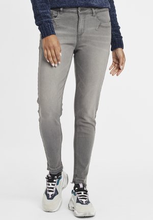 OXIrabella - Traperice uskog kroja - grey denim