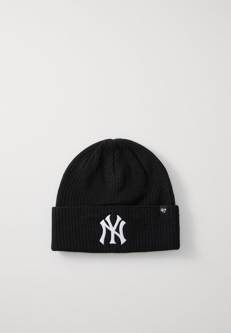 '47 MLB NEW YORK YANKEES CHAIN STITCH CUFF UNISEX - Čepice - black