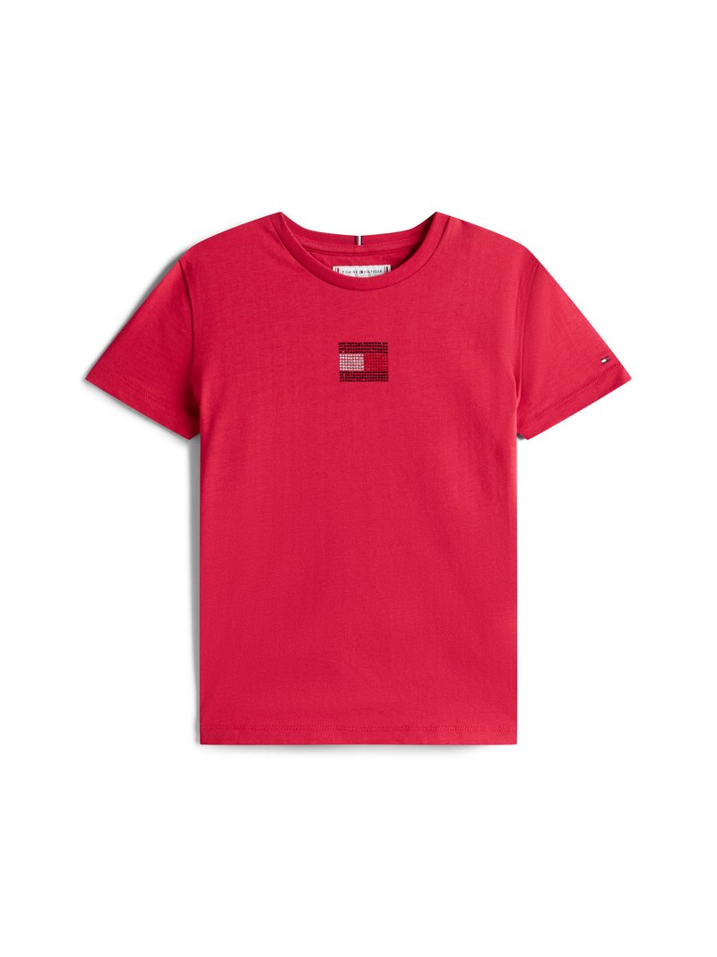 Tommy Hilfiger T-shirt basic rood