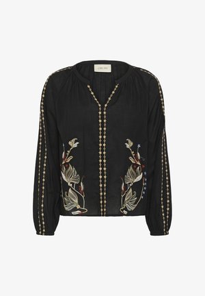 Cream, CRRENO BLOUSE - Blouse - pitch black
