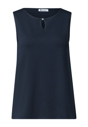 Street One, TOP MIT U-BOOT-AUSSCHNITT - Top - shadowed navy