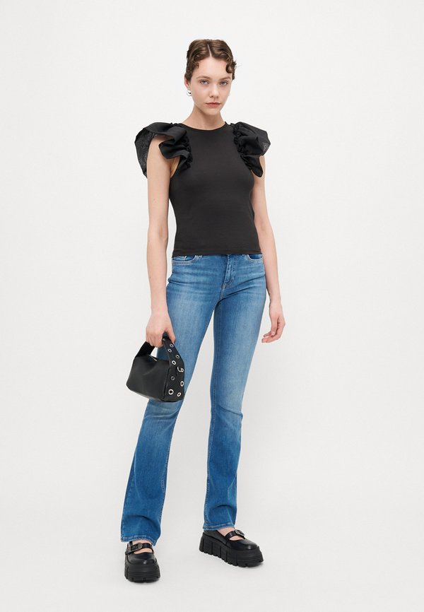 ONLTAYA LIFE FRILL MIX  - Print T-shirt4