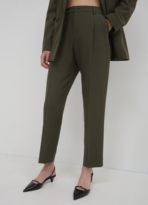 Calliope TINTA UNITA  - Stoffhose - verde