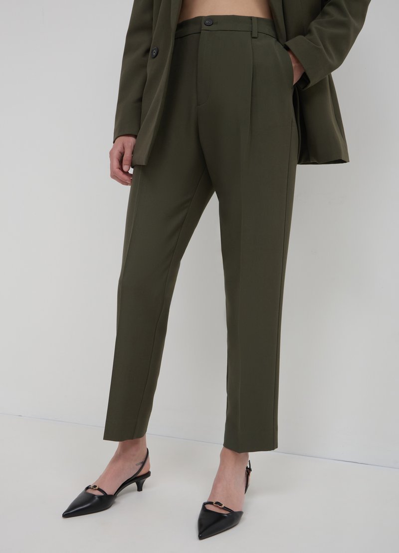 Calliope TINTA UNITA  - Pantaloni - verde