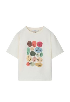 Sissy-Boy MIT ARTWORK PRINT - T-shirt imprimé - weiß