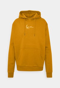 Karl Kani - ESSENTIAL HOODIE UNISEX - Mikina s kapucí - cognac Miniatura obrázku 1