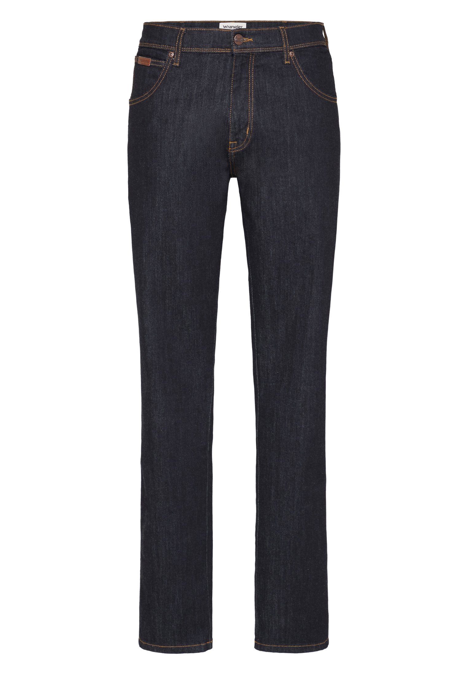 Wrangler TEXAS SLIM - Vaqueros rectos - dark rinse/azul marino jaspeado -  Zalando.es