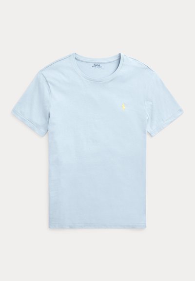 Polo Ralph Lauren CUSTOM SLIM FIT JERSEY CREWNECK T-SHIRT - Pamata T-krekls - alpine blue