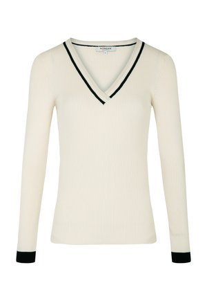 Morgan WITH V-NECK - Trui - ivoire