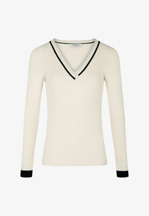 Morgan WITH V-NECK - Trui - ivoire