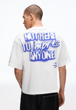 SHORT SLEEVE - T-shirt imprimé - white